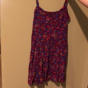 Floral Purple Dress